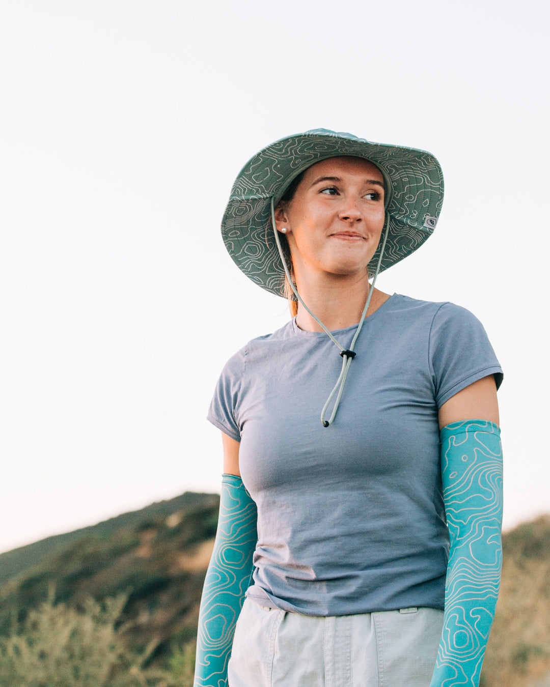 Venture Hat + Sleeves - Topo Bundle