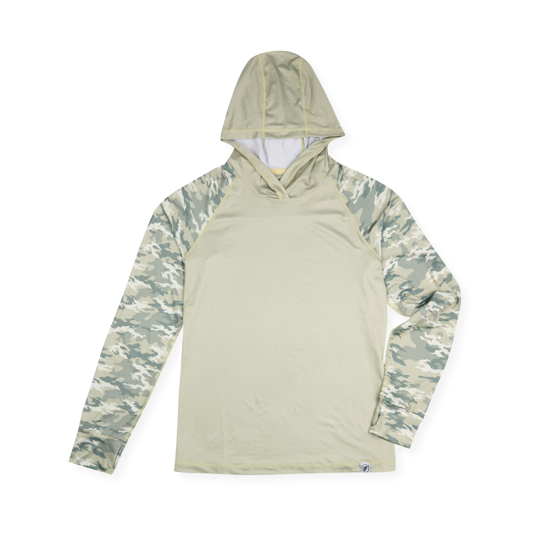 UV Hoodie - Women's - Light Green Camo