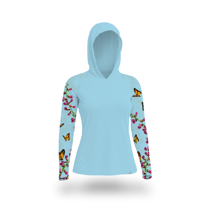 Women's UV Sun Hoodie - Monarch