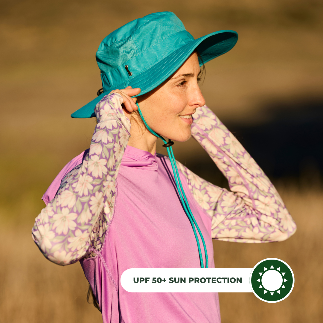 UV Hoodie - Women's - Painted Peony - Pink