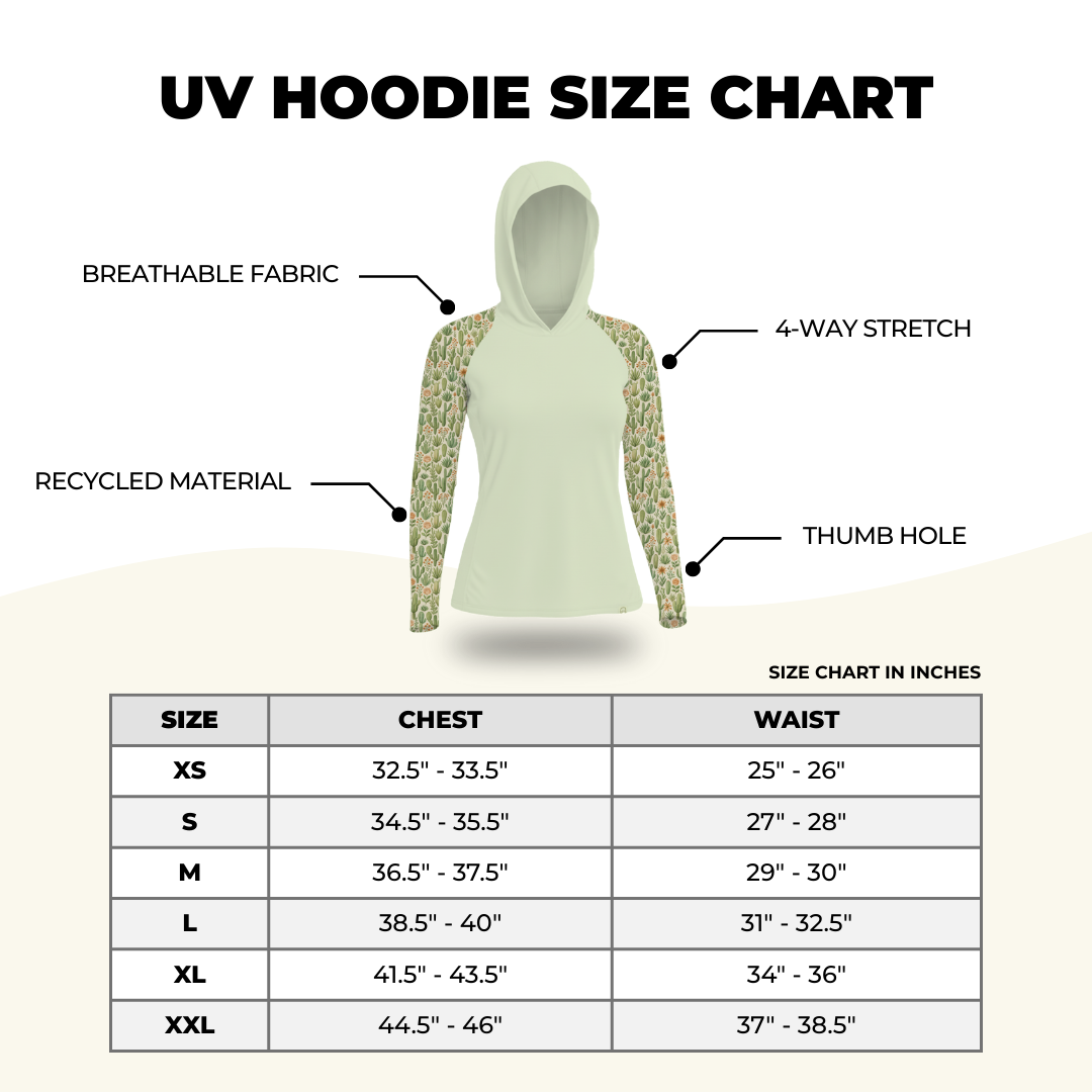 UV Hoodie - Women's - Desert Cactus