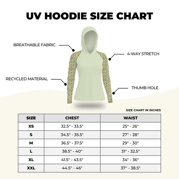 UV Hoodie - Women's - Desert Cactus
