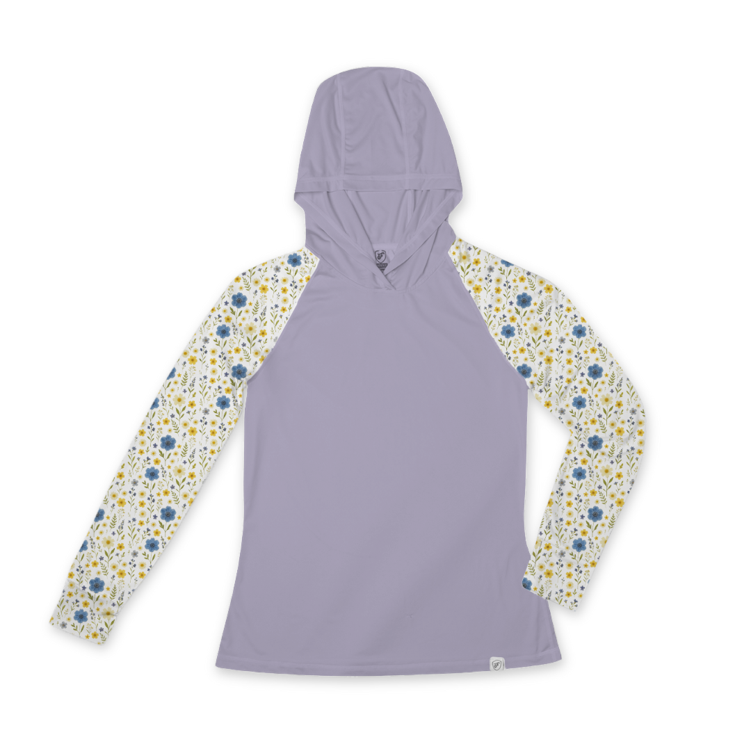 UV Hoodie - Women's - Pressed Flower's