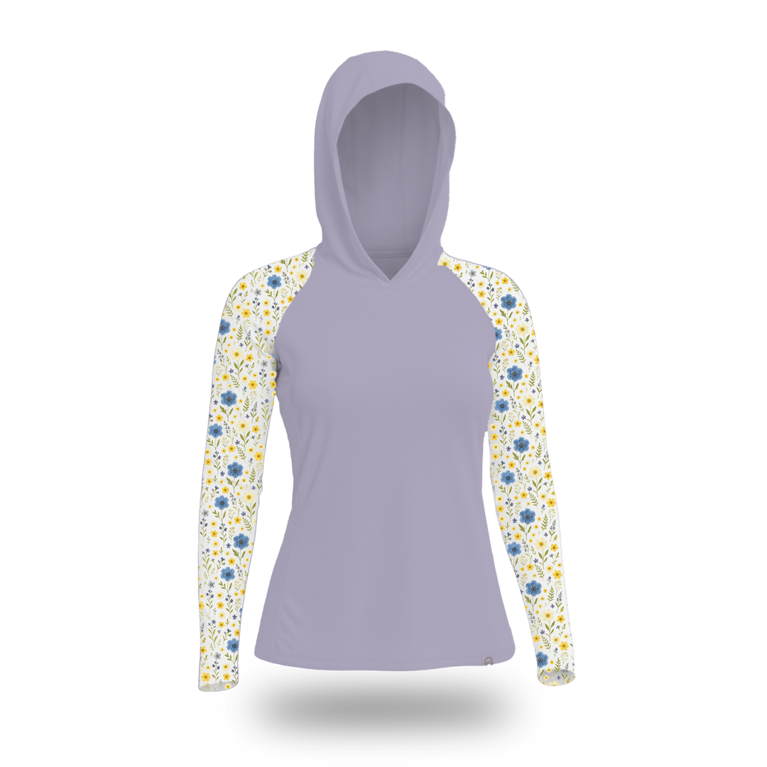 UV Hoodie - Women's - Pressed Flower's