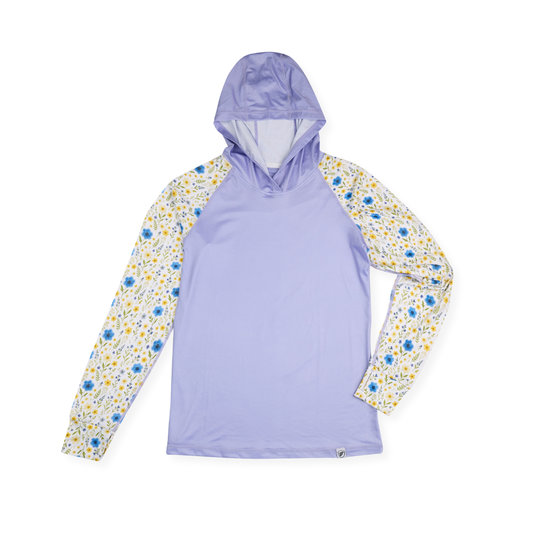 UV Hoodie - Women's - Pressed Flower's