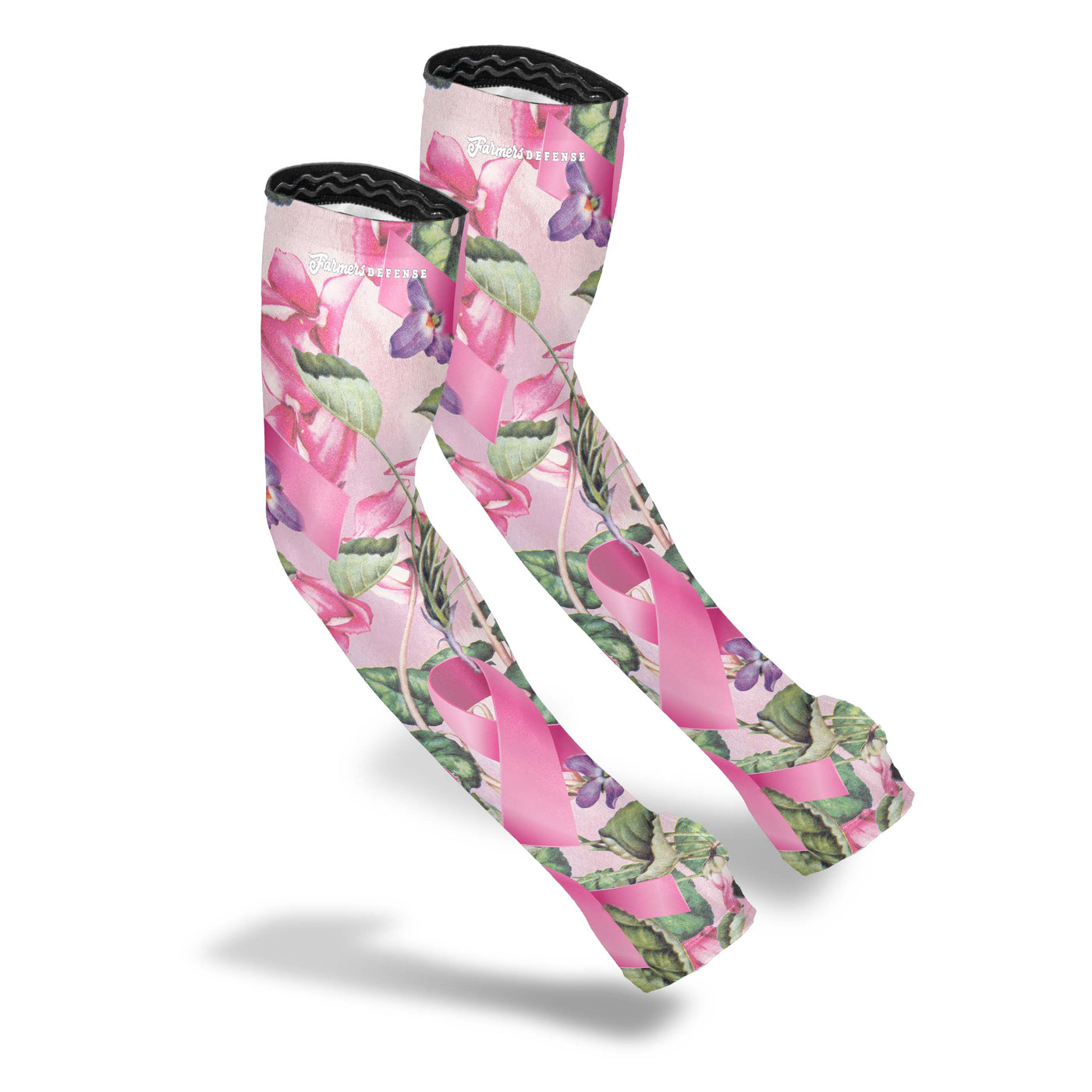 Protection Sleeves - Defeat Breast Cancer - Pink Ribbon