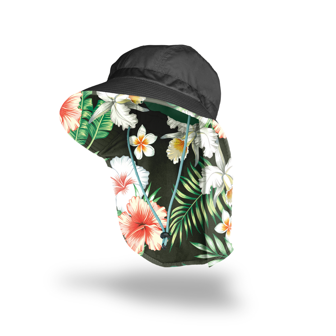 Sun Hat - Tropical Flower