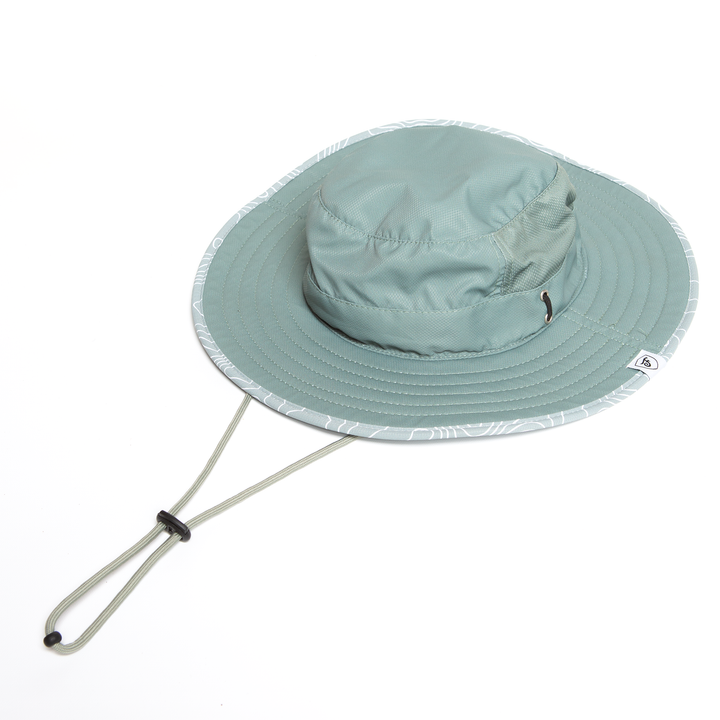 Venture Sun Hat - Topo Map Green