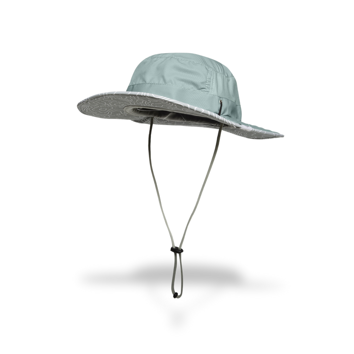 Venture Sun Hat - Topo Map Green
