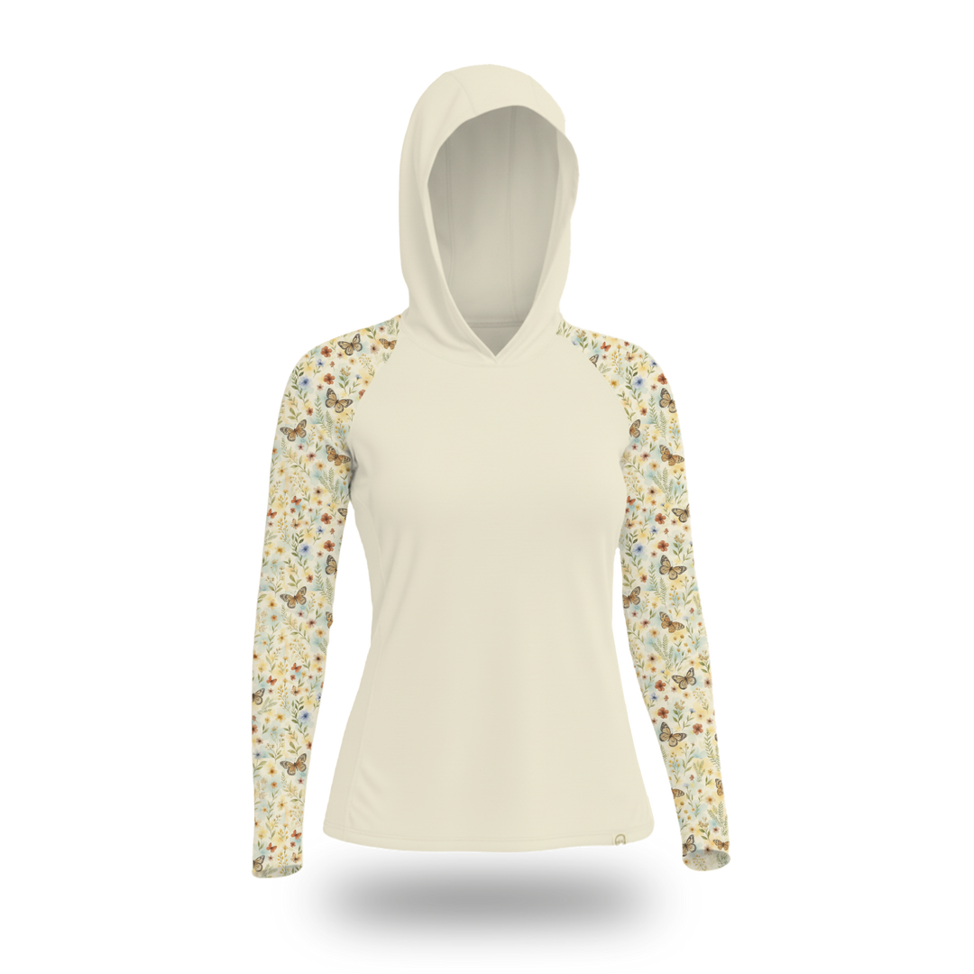 UV Hoodie - Women's - Butterfly Field's