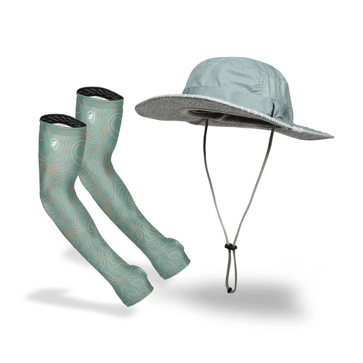 Venture Hat + Sleeves - Topo Bundle