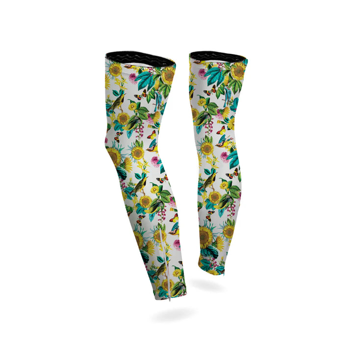 Protective Leg Sleeve - Garden Flower