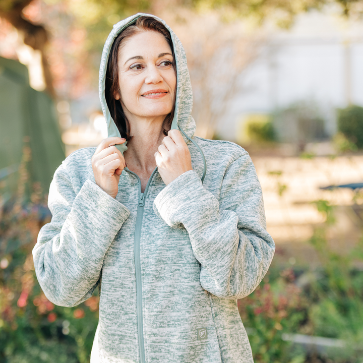 Meadow Breeze Full Zip Sweater