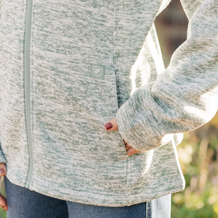 Meadow Breeze Full Zip Sweater