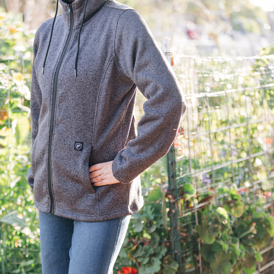 Meadow Breeze Full Zip Sweater