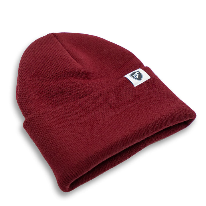 Maroon-Beanie-side-view-white-background-farmers-defense