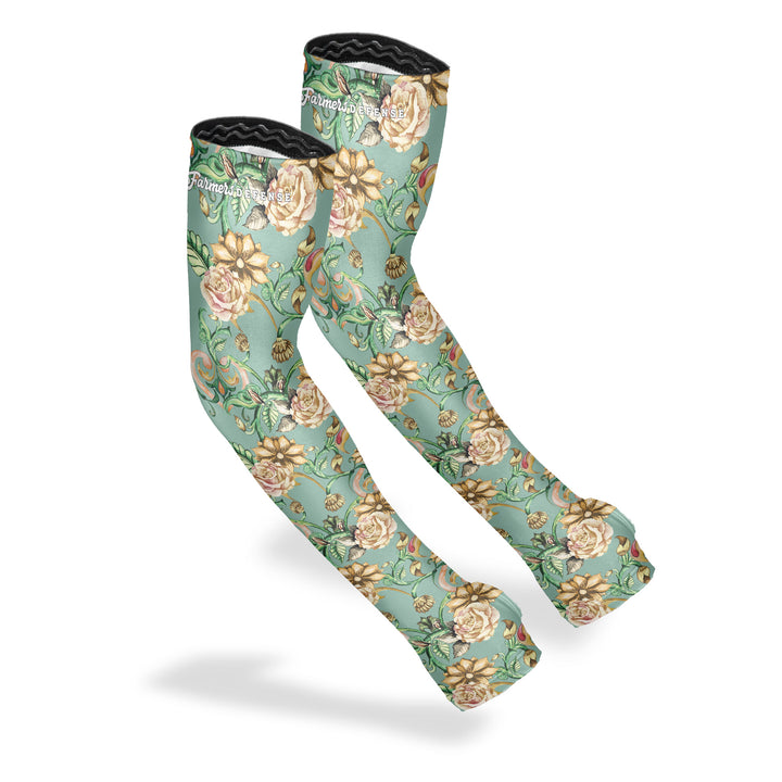 Protection Sleeves - Antique Bloom - Green