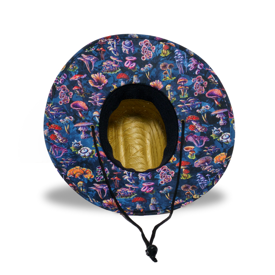 Farmers Defense Straw Hat - Fungi Forager